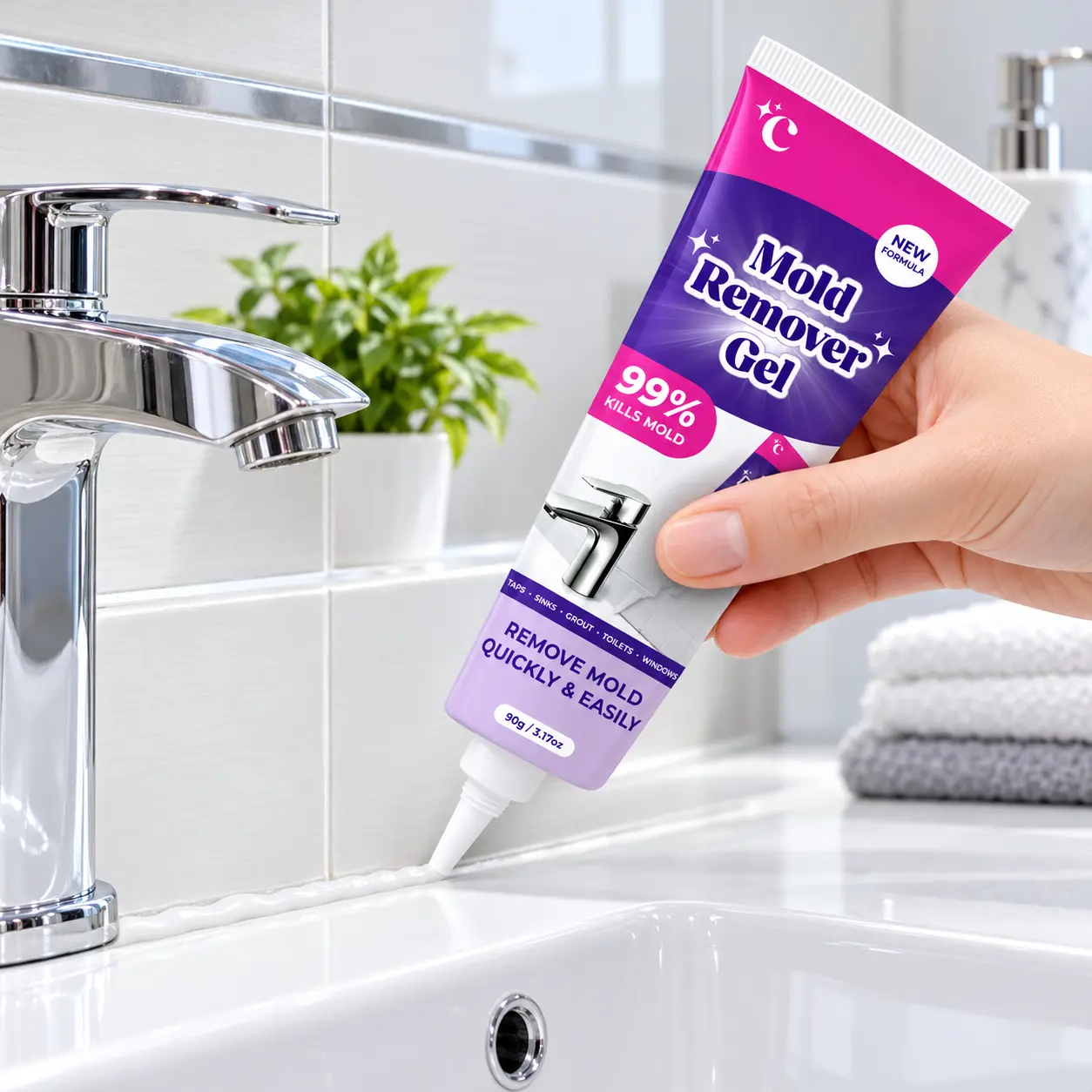 NuroClean Mold Remover Gel, il tubo del prodotto